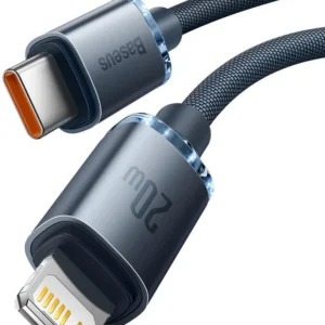 kabel usb c lightning iphone baseus crystal cajy000301 2m 20 131732f59afa4f309b5771b2a5edc9a1