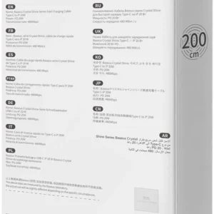 kabel usb c lightning iphone baseus crystal cajy000301 2m 20 889b33d98a2242bd97112941f2800544