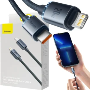 kabel usb c lightning iphone baseus crystal cajy000301 2m 20 dd9cc7553d3e4ea9ab7156d1919236e0