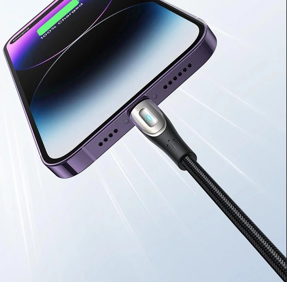 Kabel USB-C / Lightning w oplocie Joyroom Star-Light Series SA27-CL3 - postaw na szybkie ładowanie
