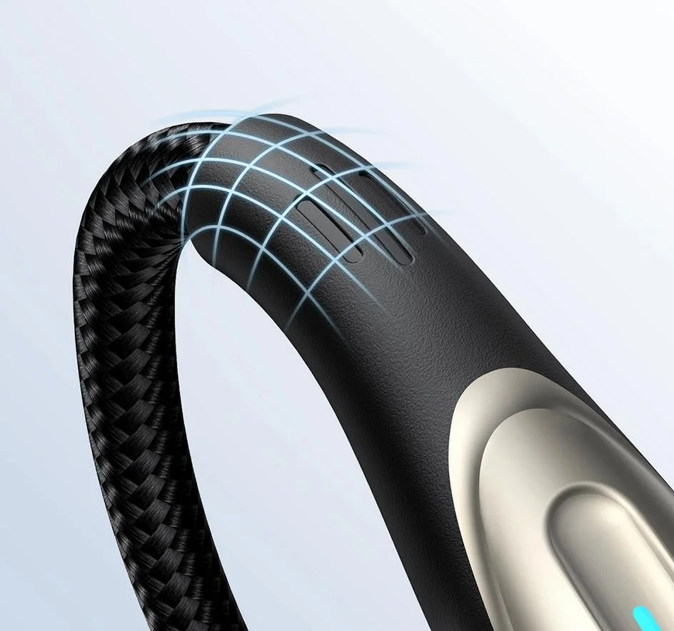 Kabel USB-C / Lightning Joyroom Star-Light Series SA27-CL3 120cm 30W w oplocie czarny