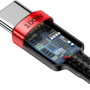 kabel usb c usb c baseus cafule catklf al91 200cm 100w 5a pd 0c32dff295384887a4e16ed846f87285