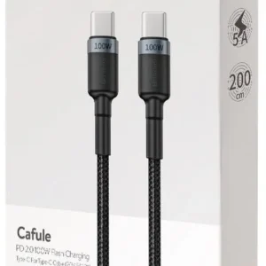 kabel usb c usb c baseus cafule catklf alg1 200cm 100w 5a pd df60548ab84841509f612e4ea44e402b