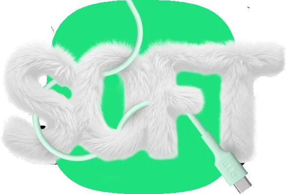 Wyposażony w miękki przewód silikonowy. Zapomnij o plątaniu kabli.