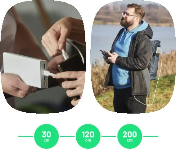 Ładuj z mocą 100W PD. Maksymalna moc, minimalny czas.