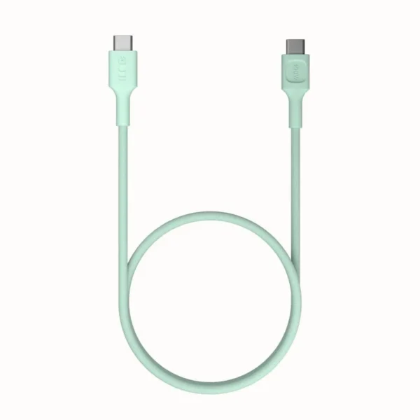 kabel usb c usb c greencell powerstream 120cm pd 100w zielon 525667f766d24e3189cb30c1110c98cd