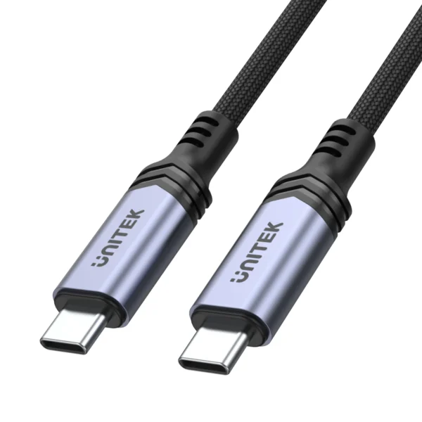 kabel usb unitek c14110gy 2m usb c do adowania pd 240w 2metr af16551382514fd7bd0660a7573bcec7