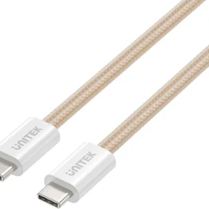 kabel zwijany magnetycznie unitek usb c pd 100w bezowy 1m 519542313b3a4dd29ee8ad6a1a5d7b8e