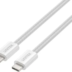 kabel zwijany magnetycznie unitek usb c pd 100w biay 1m 195bfc5a231b4be281d9bc06dcd35d30