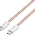 kabel zwijany magnetycznie unitek usb c pd 100w rozowy 1m 3b95c5e13efa4b1e81c4372c1b2f989f