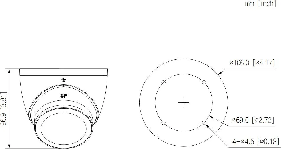 Kamera 4W1 Dahua HAC-HDW1500T-IL-A-0280B-S3-DIP