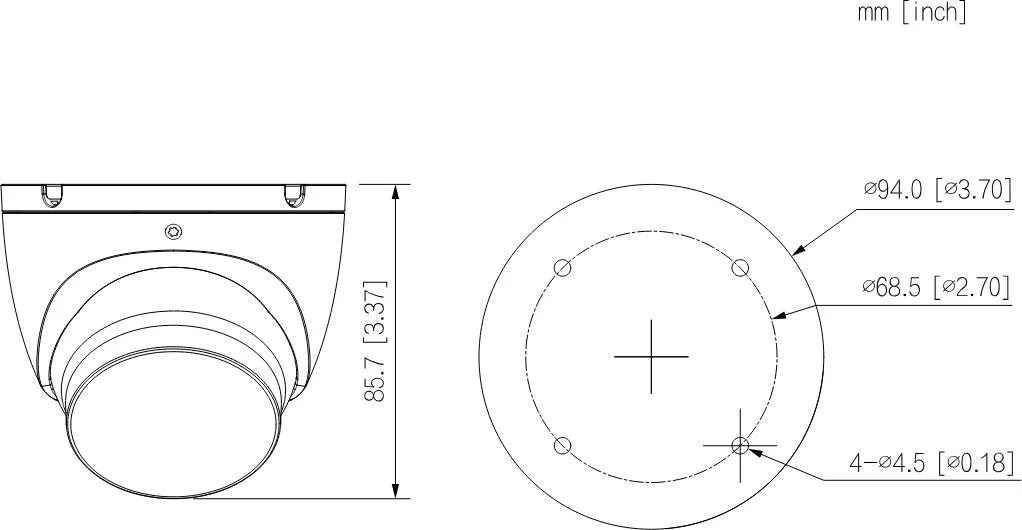 Kamera 4W1 Dahua HAC-HDW1801TLM-IL-A-0280B-S2