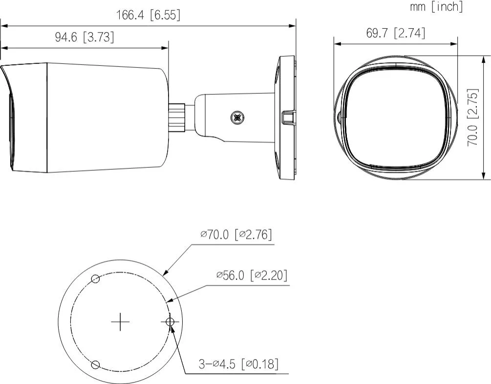 Kamera 4W1 Dahua HAC-HFW1200RM-IL-T-0280B-DIP