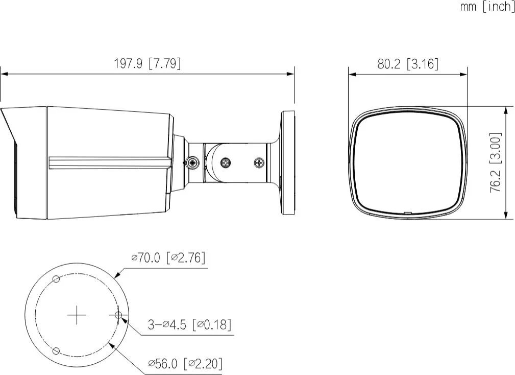 Kamera 4W1 Dahua HAC-HFW1500TLM-IL-T-0280B-DIP