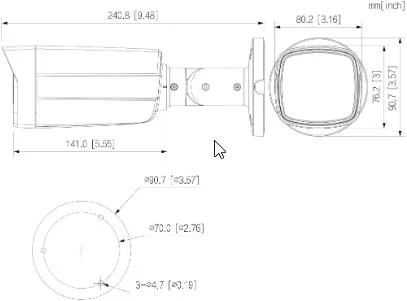 Kamera 4W1 Dahua HAC-HFW1509TM-A-LED-0360B-S3