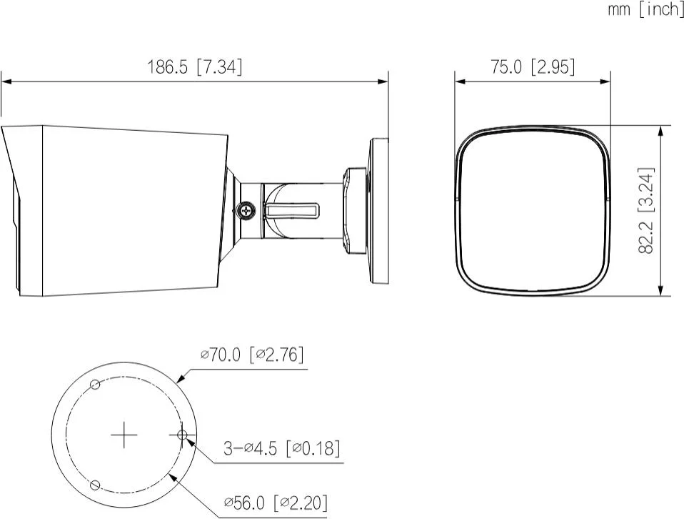 Kamera 4W1 Dahua HAC-HFW1549X-IL-A-PRO-0360B-DIP