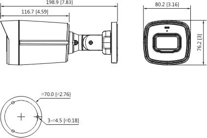 Kamera 4W1 Dahua HAC-HFW1800TL-A-0280B