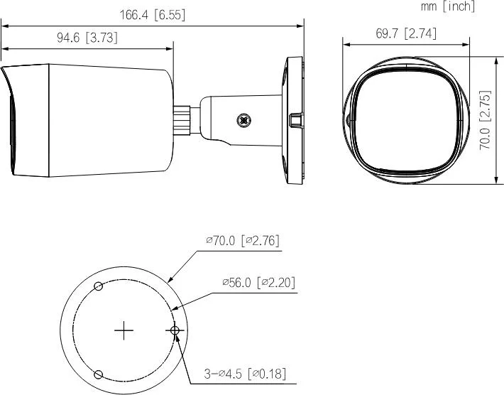Kamera 4W1 Dahua HAC-HFW1801RM-IL-A-0280B-S3-DIP
