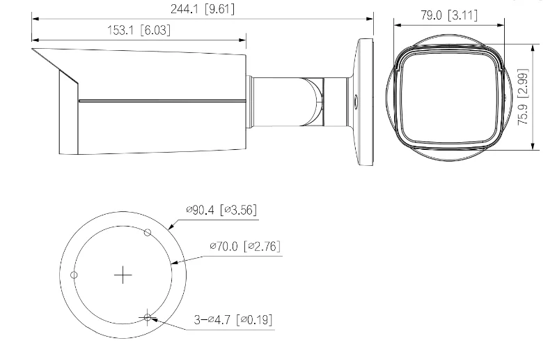 KAMERA 4W1 DAHUA HAC-HFW2802TU-A-0360B-S2-DIP
