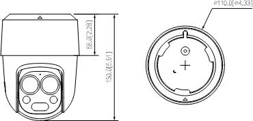 Kamera 4W1 Dahua HAC-PT1200B-IL-A-E2Z-2860