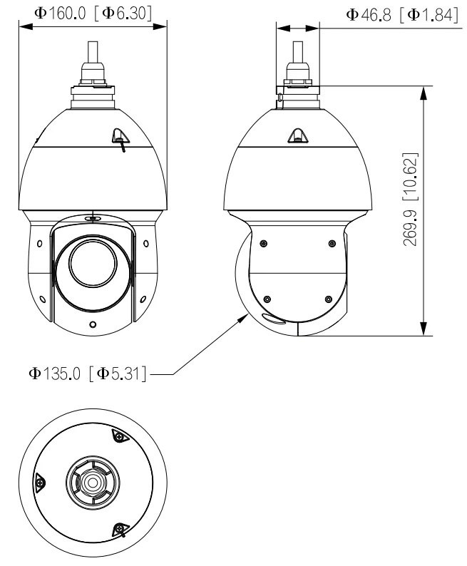KAMERA 4w1 DAHUA SD49225DB-HC