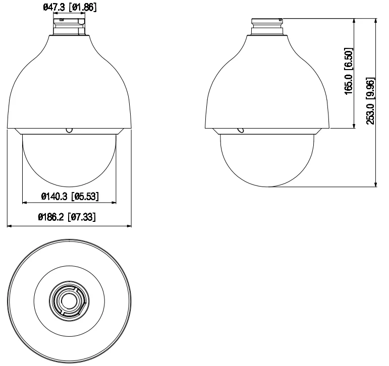 KAMERA 4w1 DAHUA SD50225DB-HC