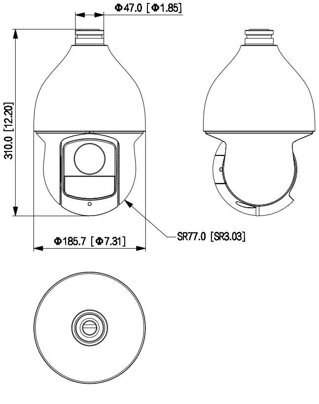KAMERA 4w1 DAHUA SD59225DB-HC
