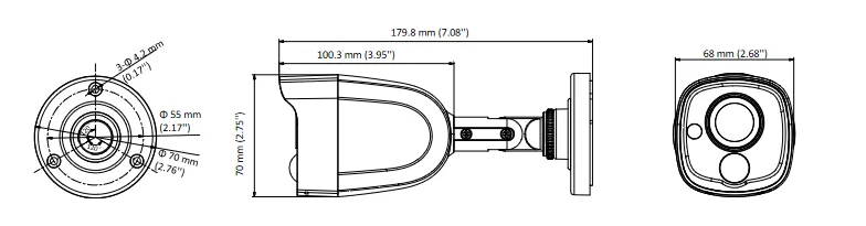 KAMERA 4W1 HIKVISION DS-2CE11H0T-PIRLO(2.8mm)