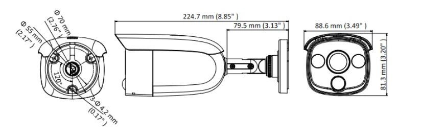 KAMERA 4W1 HIKVISION DS-2CE12D0T-PIRLO (2,8mm)