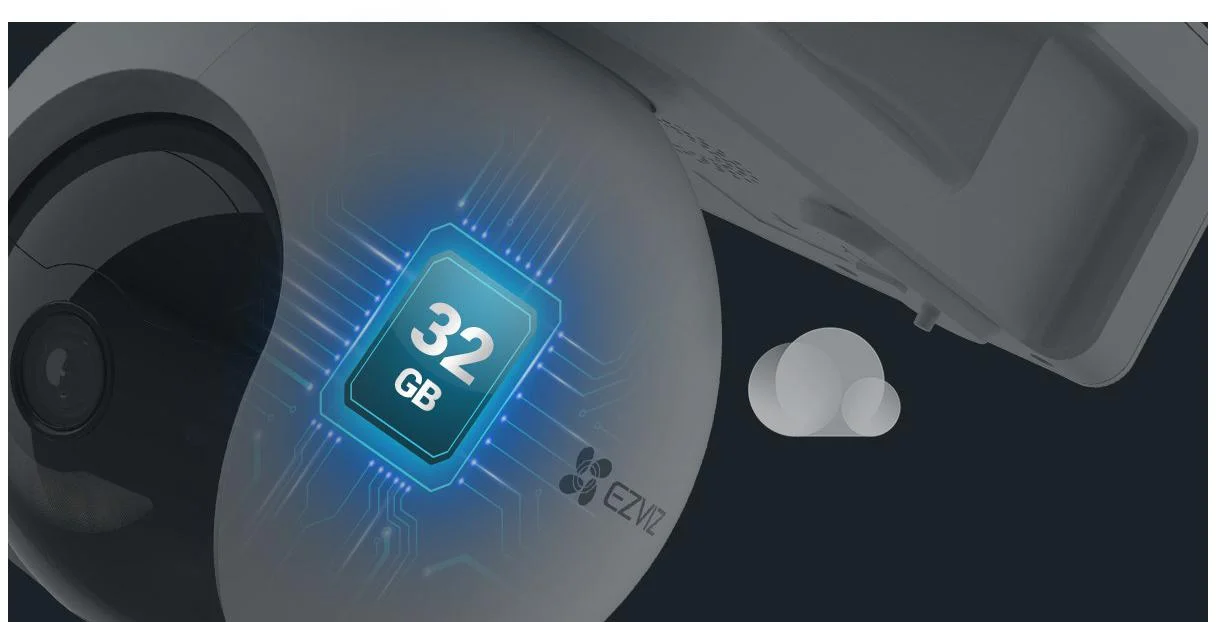 Akumulatorowa kamera monitorująca Wi-Fi EZVIZ HB8 2K+ z bezpłatnym magazynem danych wideo