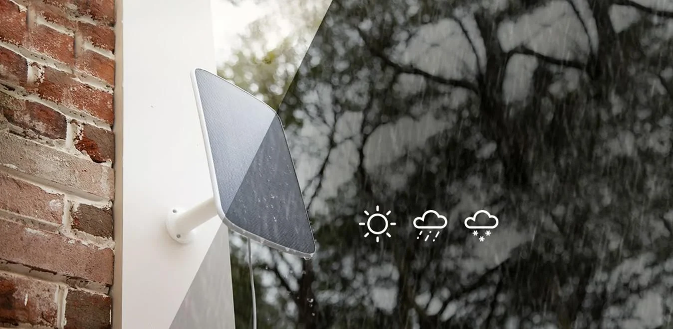 Akumulatorowa kamera monitorująca Wi-Fi EZVIZ HB8 2K+ 4MPx zasilana wydajnym panelem solarnym