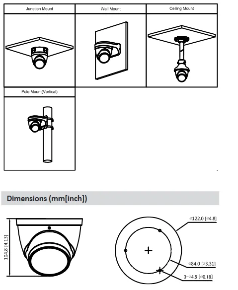 KAMERA HDCVI DAHUA HAC-HDW1231T-Z-A-2712