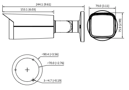 KAMERA HDCVI DAHUA HAC-HFW1239TU-Z-A-LED-27135-S2