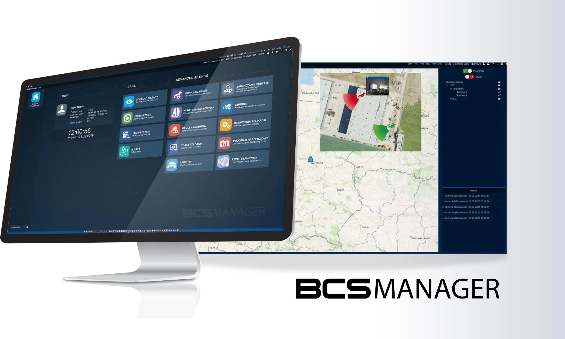 Oprogramowanie BCS MANAGER