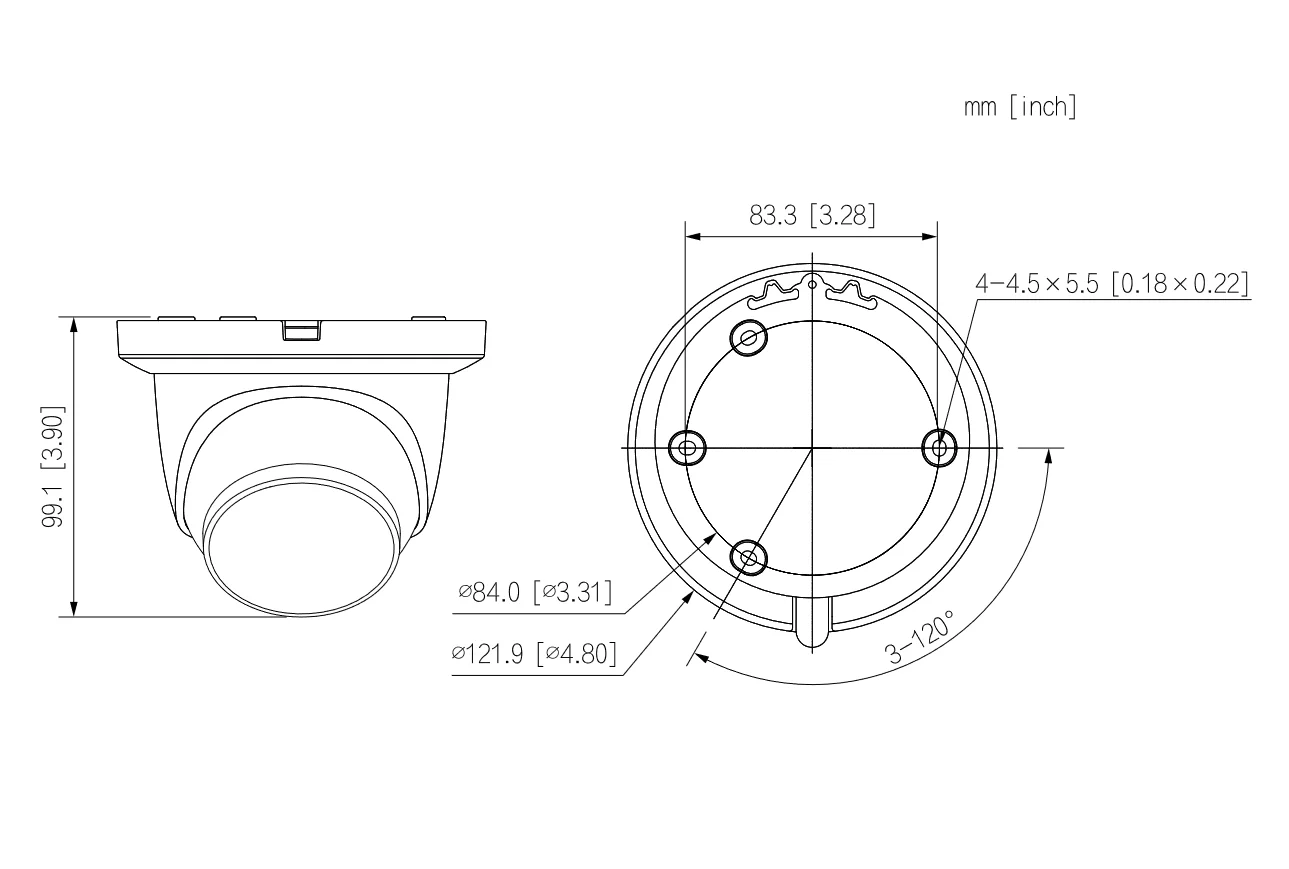 KAMERA IP DAHUA IPC-HDW2549TM-S-IL-0280B