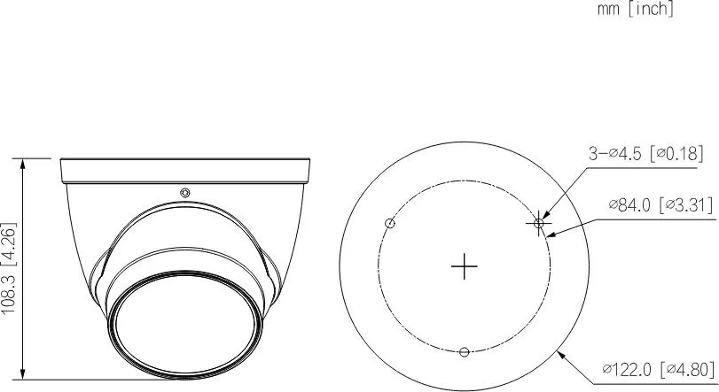 Kamera IP Dahua IPC-HDW3849T-ZS-IL-27135-Black