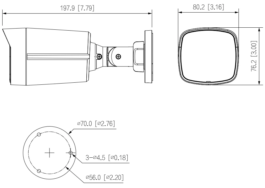 Kamera IP Dahua IPC-HFW1439TL1-A-IL-BLACK