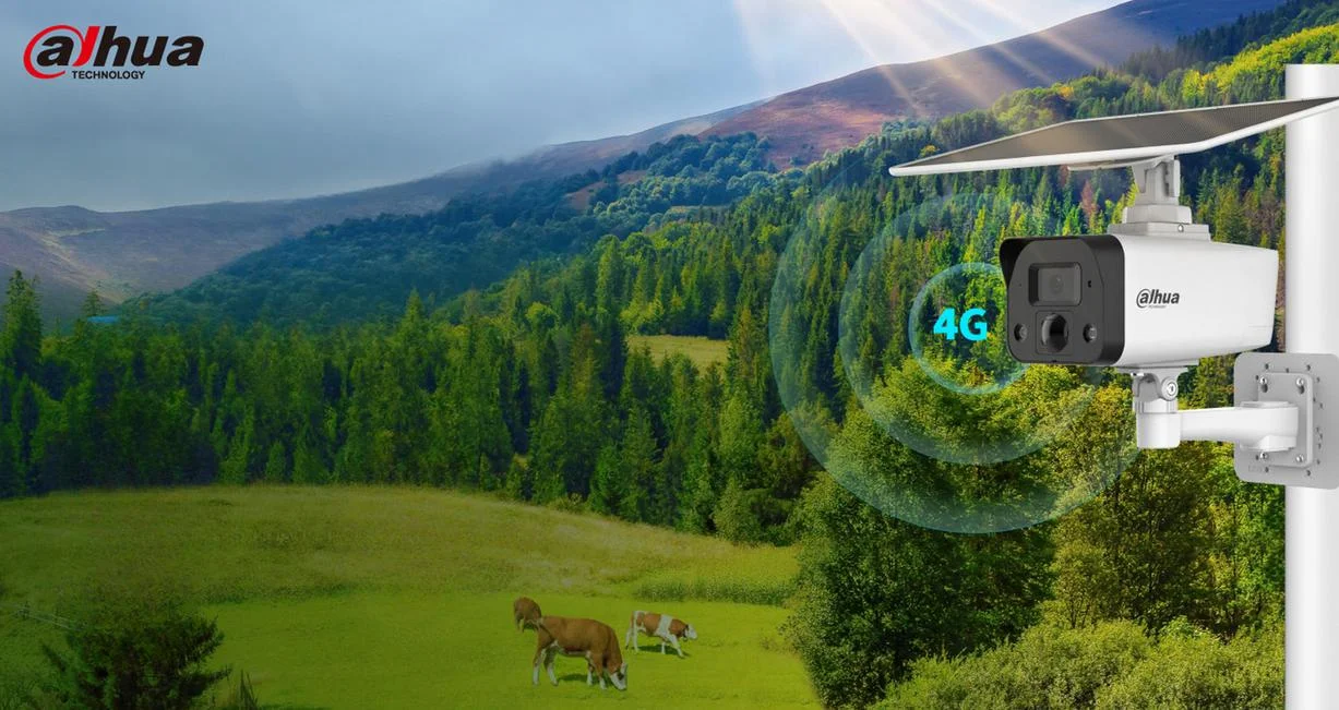 4G Solarna Kamera IP Dahua- Bezprzewodowe zasilanie, Stała ochrona