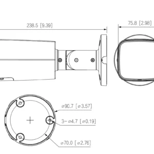 kamera ip dahua ipc hfw2449t as il 0360b black d414dd11b4114383b20b75634f550f1d