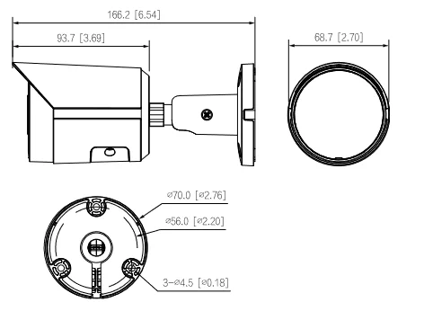 KAMERA IP DAHUA IPC-HFW2549S-S-IL-0280B-BLACK