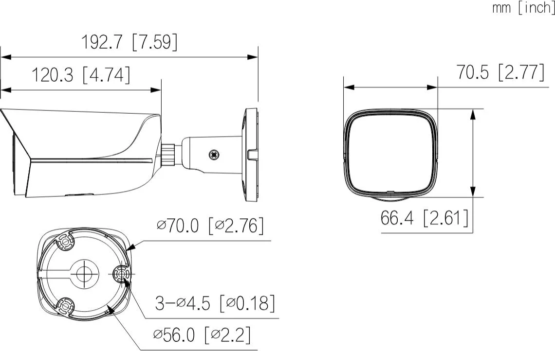 KAMERA IP DAHUA IPC-HFW3849E-AS-IL-0360B-Black