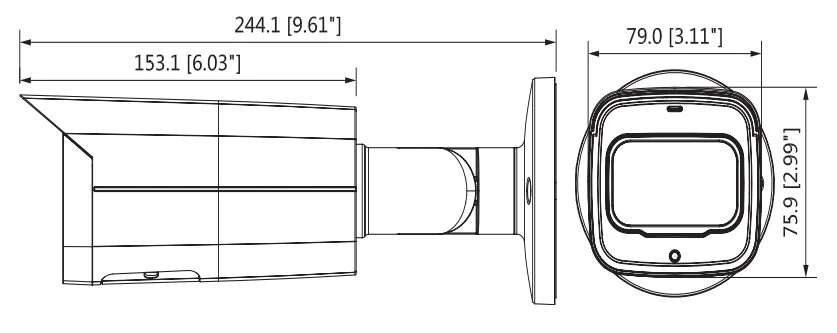 KAMERA IP DAHUA IPC-HFW4239T-ASE-NI-0360B