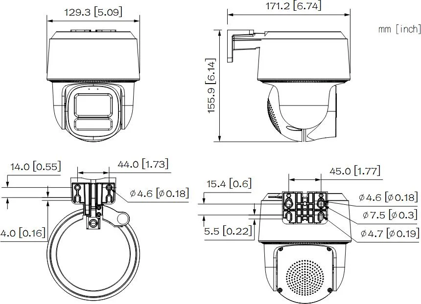 KAMERA IP DAHUA IPC-PT2849C1-S-PV-PRO