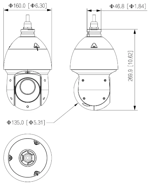 KAMERA IP DAHUA SD49825GB-HNR