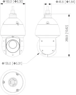 KAMERA IP DAHUA SD4D225MB-HNR