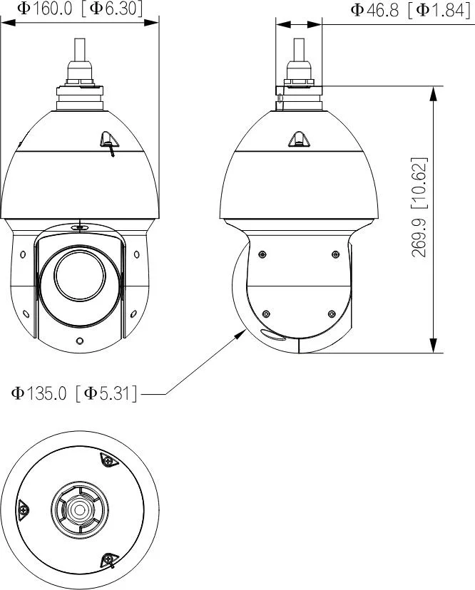KAMERA IP DAHUA SD4D425MB-HNR