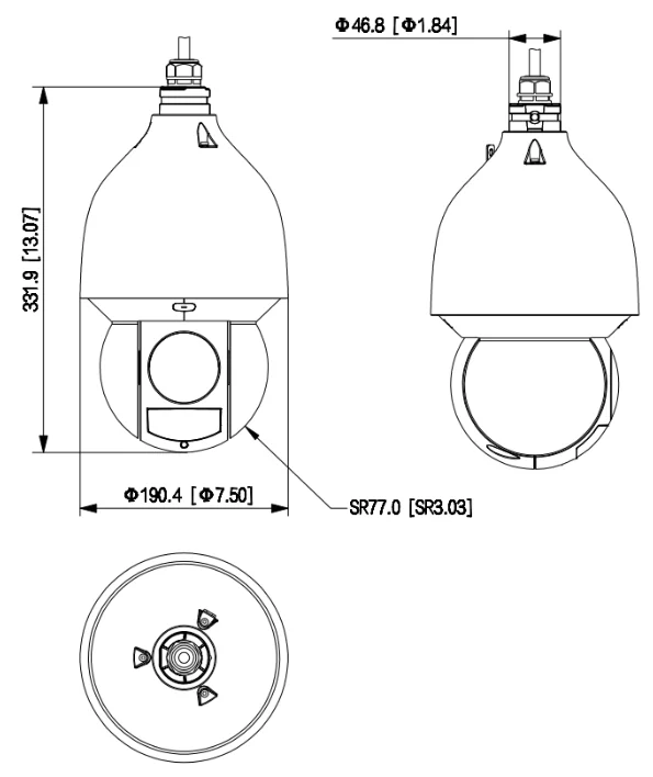 KAMERA IP DAHUA SD5A245GB-HNR