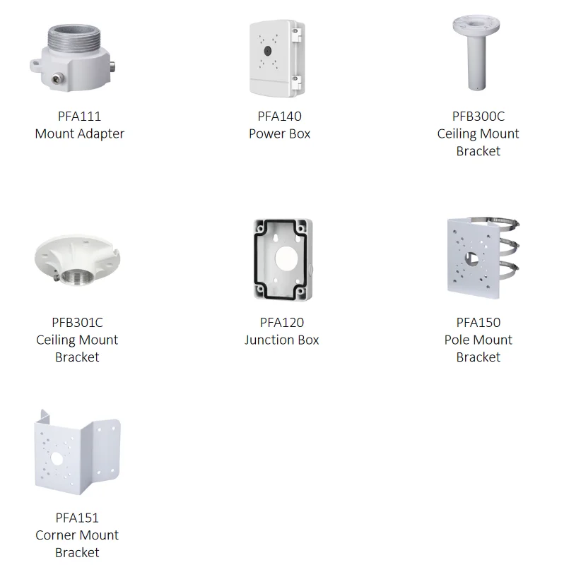 Opcjonalne akcesoria: