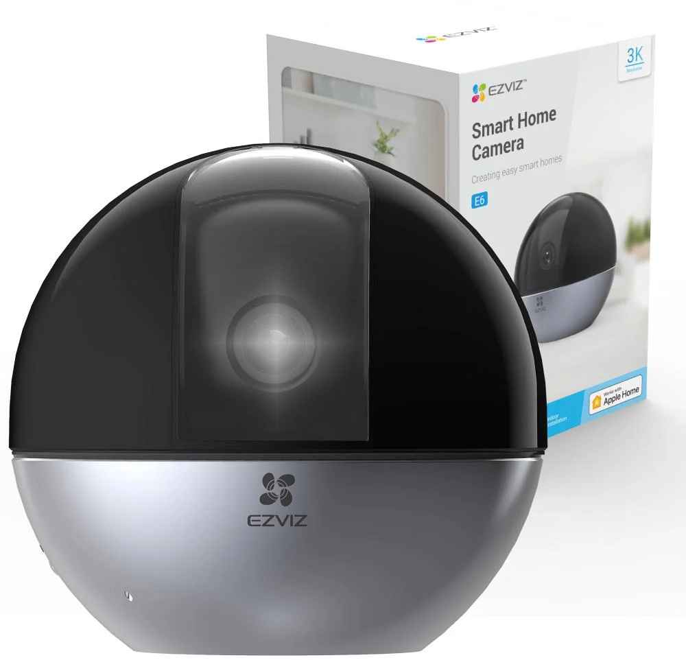 Inteligentna kamera domowa IP EZVIZ E6 3K Home Kit - specyfikacja i dane techniczne urządzenia monitorującego: