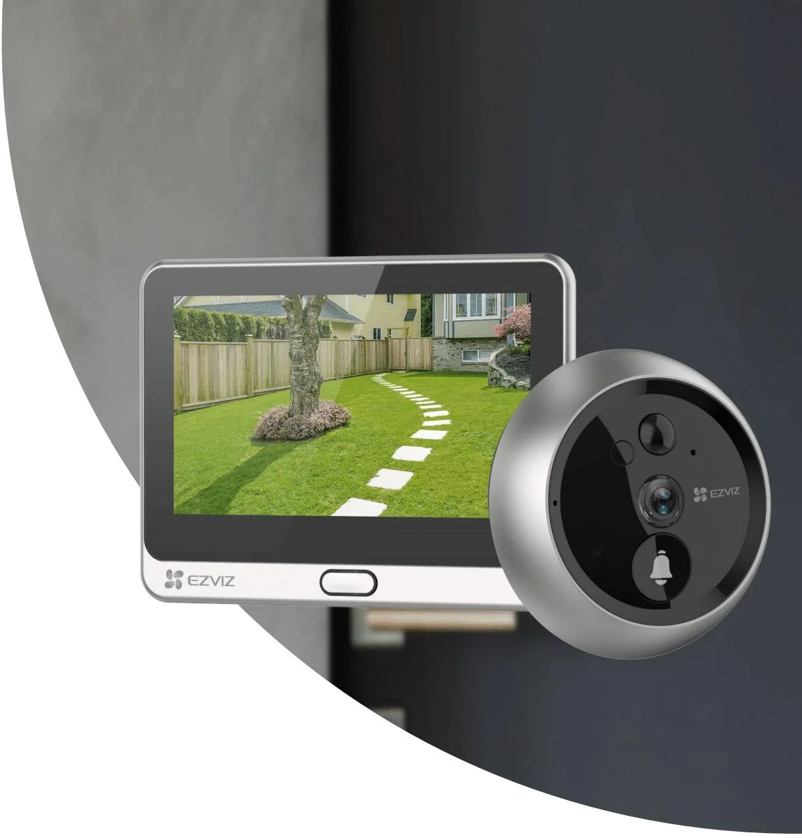 EZVIZ DP2C 3w1: KAMERA IP + WIZJER + DZWONEK